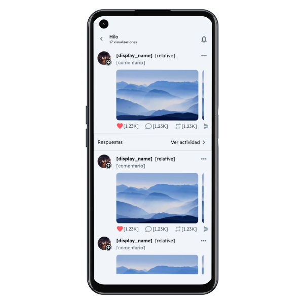 FlutterFlow Template Updated Instagram Threads App.