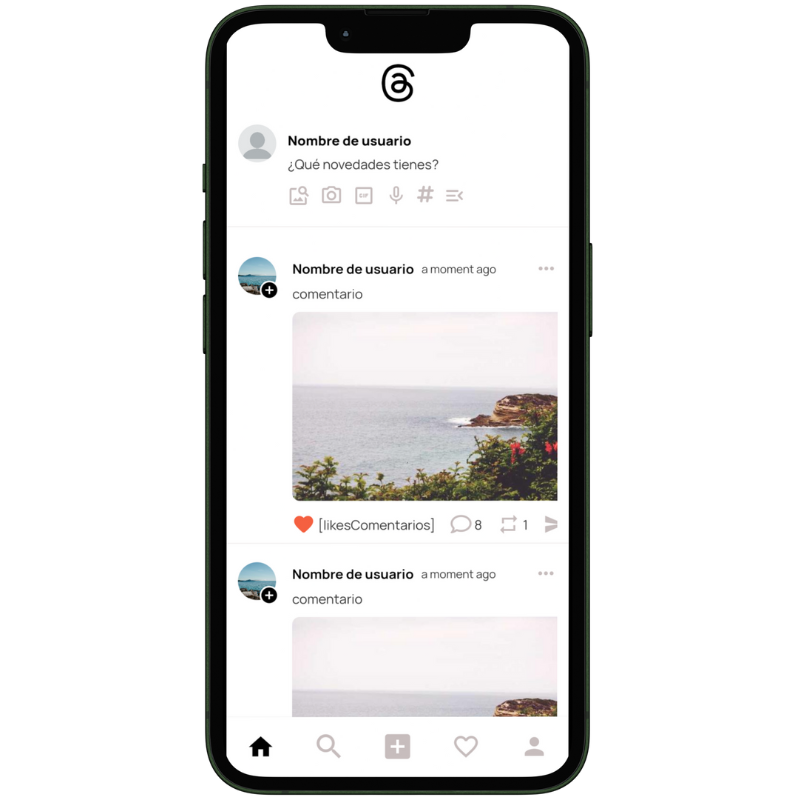 Instagram Threads App Template for FlutterFlow