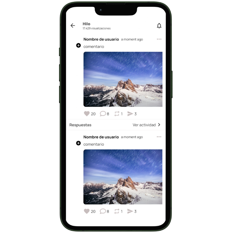 Instagram Threads App Template for FlutterFlow